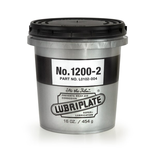 Lubriplate No. 12002, 12/16 Oz Tubs, Heavy Duty White Lithium Grease